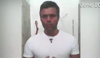 Desde la prisión de Ramo Verde, Leopoldo López llamó a los venezolanos a "seguir la lucha en la calle"