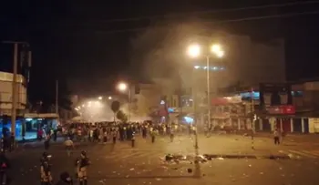 Al menos 30 heridos, durante un desalojo de un mercado en Santa Cruz, Bolivia