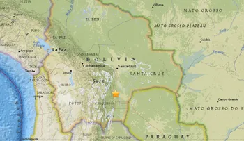 Un sismo de magnitud 6,0 sacude Bolivia