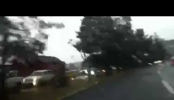 El huracán en Guadalajara, la capital del estado de Jalisco, México (VIDEO)