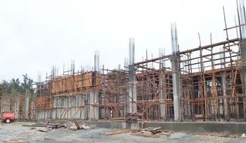 Avanzan construcción edificio del Sistema 911; Montalvo supervisa trabajos