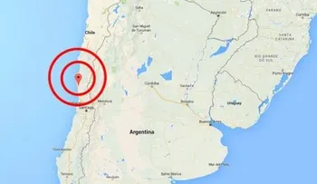 Sismo magnitud 7,9 remece la capital de Chile