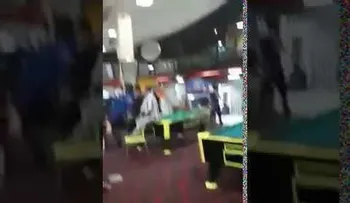  El momento del pánico que se vivió en un centro comercial durante el sismo de México