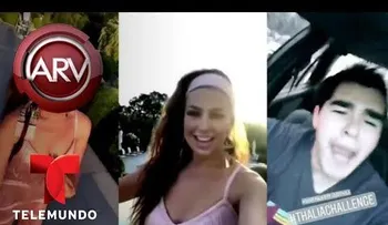 Talía reacciona ante el ThaliaChallenge 