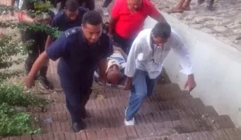 Luis (El Pinguino) se lanza de puente por 2da ocasión y sobrevive