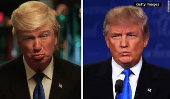A Alec Baldwin le gusta provocar a Donald Trump y lo intenta hasta en ruso