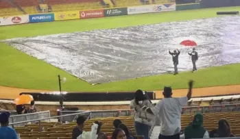 La lluvia vuelve a suspender el Estrellas-Águilas en el Estadio Cibao de Santiago