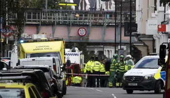 Al menos 22 heridos en un atentado con un "cubo bomba" en el metro de Londres