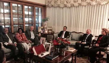 Presidente DM y miembros CP visitan a Leonel 