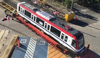 Llegan al país nueve vagones que se incorporarán al Metro