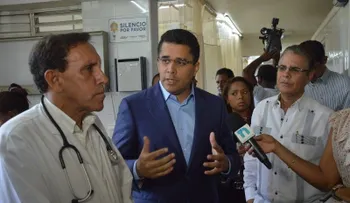 David Collado acuerda apoyar programas de salud y asistencia social del doctor Cruz Jiminián