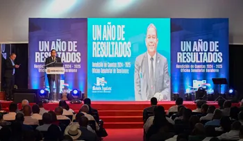 Senador Moisés Ayala rinde cuentas primer año gestión 2024-2025