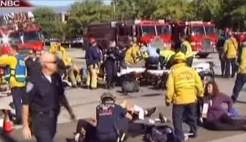Calculan en 14 muertos y 17 heridos en balacera en EEUU
