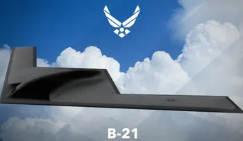 La Fuerza Aérea de EE.UU. revela la primera imagen de su nuevo y sigiloso bombardero: el B-21