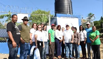 Voluntariado Bancentraliano dona pozo de agua a comunidad de Pantoja, SDO