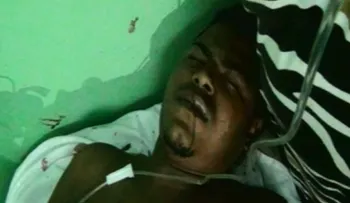 Alegada bruja después de ser capturada en Dajabón