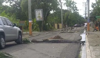 Comunitarios de Licey protestan por segundo día consecutivo