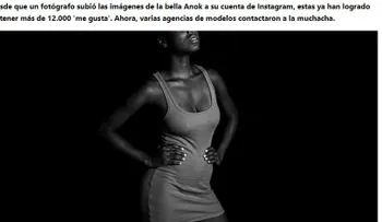 Una joven africana causa furor en Internet gracias a una foto viral