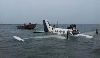 Cayó presunta narcoavioneta al Lago de Maracaibo