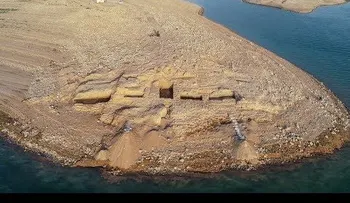 La sequía pone al descubierto en Irak un palacio de hace 3.400 años 