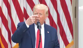 Trump afirma que medios fomentan "la anarquía" y alaba a la Guardia Nacional