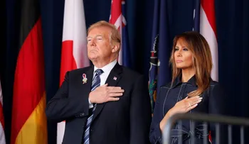 Donald Trump encabeza homenaje a víctimas atentados del 11 de septiembre