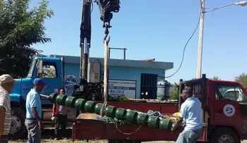 Inapa instala bomba de agua beneficiará sectores en Arroyo Cano
