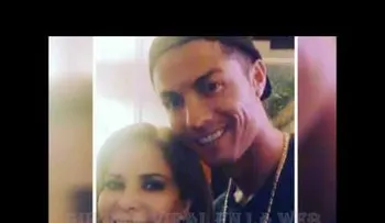 Cristiano Ronaldo y Gloria Trevi graban video 
