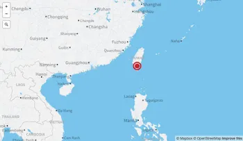Sismo de magnitud 6,4 sacude Taiwán
