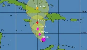 Colocan 10 provincias en alerta roja y 4 en amarilla por Matthew