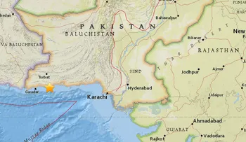 Sismo de magnitud 6,3 sacude el sur de Pakistán