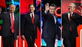 Los ganadores y perdedores del debate republicano en CNN