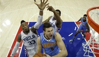 Gallinari guía triunfo de Nuggets sobre Sixers