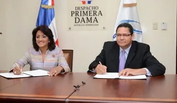Primera Dama e Indotel acuerdan instalar sala digital para niños del CAID
