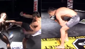 MMA: el escalofriante nocaut que asustó hasta al propio vencedor