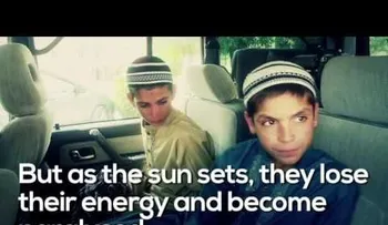 Estos niños son normales por el día, y de noche se vuelven â??vegetalesâ? (VIDEO)