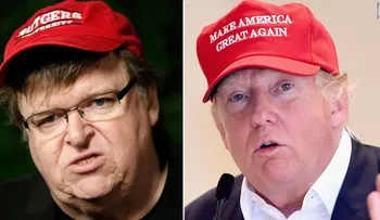 Michael Moore cree que el â??genio malvadoâ? de Donald Trump será presidente por dos periodos consecutivos