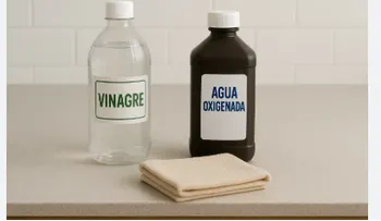 Vinagre y agua oxigenada: limpieza total y natural