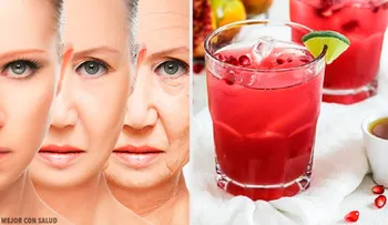 Una jugo rejuvenecedor que no FALLA, de granada, moringa y uva