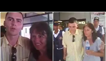 Mujer con problemas mentales se reencuentra con su hijo (VIDEO)