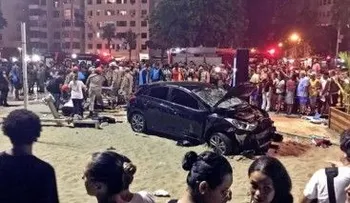  Un bebé muerto y docena de heridos en atropello en playa de Copacabana 
