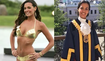 Una despampanante Miss Mundo es la nueva alcaldesa de Gibraltar