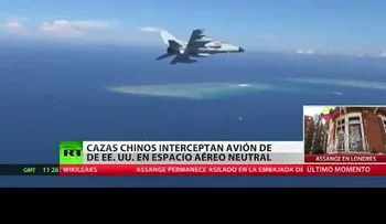 Dos cazas chinos interceptan de forma "peculiar" a un avión de EE.UU. en el mar de la China Oriental