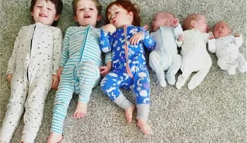 Chloe y los frijolitos: la historia de una mamá de 22 años con 6 hijos