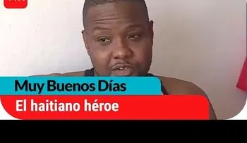 Haitiano atrapa de manera espectacular mujer que se cayó de un noveno piso