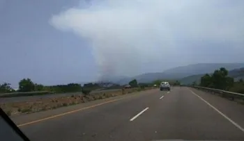 Fuego afecta a Loma Miranda
