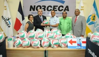 Norceca entrega utilerías para Copa Panamericana de Voleibol