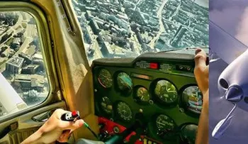 Una mujer sin experiencia pilotea una avioneta tras desmayarse el piloto