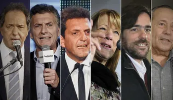 Candidatos presidenciales debaten en Argentina