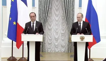 Versión completa: Rueda de prensa de Vladímir Putin y François Hollande (VIDEO)